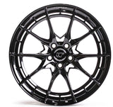 VR Forged D03-R Wheel Package McLaren 12C | 570S | 600LT | 650S 19x8.5 20x12 Gloss Black - FD Racing