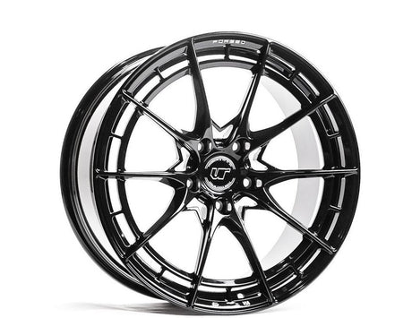 VR Forged D03-R Wheel Package Audi Q5 20x9.0 Squared Gloss Black - FD Racing