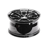 VR Forged D03-R Wheel Package Audi Q5 20x9.0 Squared Gloss Black - FD Racing