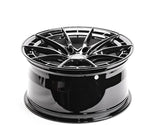 VR Forged D03-R Wheel Package Audi SQ5 20x9.0 Squared Gloss Black - FD Racing