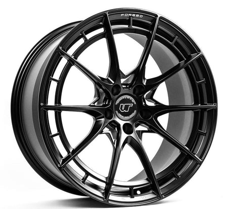 VR Forged D03-R Wheel Package Tesla Model 3 | Model Y 20x9.0 Matte Black - FD Racing