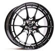 VR Forged D03-R Wheel Package Tesla Model S Plaid 21x9.5 21x10.5 Gloss Black - FD Racing