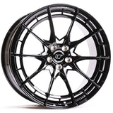 VR Forged D03-R Wheel Package Tesla Model Y 21x9.5 21x10.5 Gloss Black - FD Racing