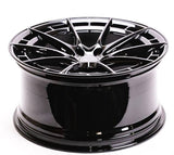 VR Forged D03-R Wheel Package Tesla Model Y 21x9.5 21x10.5 Gloss Black - FD Racing