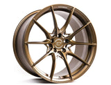 VR Forged D03 Wheel Package Ford Mustang S550 20x10 20x11 Satin Bronze - FD Racing