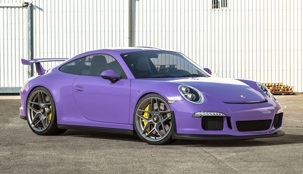 VR Forged D04 Wheel Package Porsche 991 Turbo | 991 GT3 20x9.0 20x12 Center lock Gunmetal - FD Racing