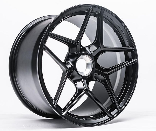 VR Forged D04 Wheel Package Porsche 991 Turbo | 991 GT3 20x9.0 20x12 Center lock Matte Black - FD Racing