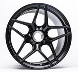 VR Forged D04 Wheel Package Porsche 991 Turbo | 991 GT3 20x9.0 20x12 Center lock Matte Black - FD Racing