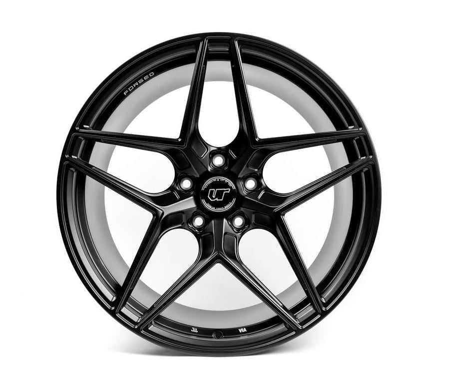 VR Forged D04 Wheel Package Porsche 992 Turbo | 992 Carrera 20x9.0 21x11.5 Matte Black - FD Racing