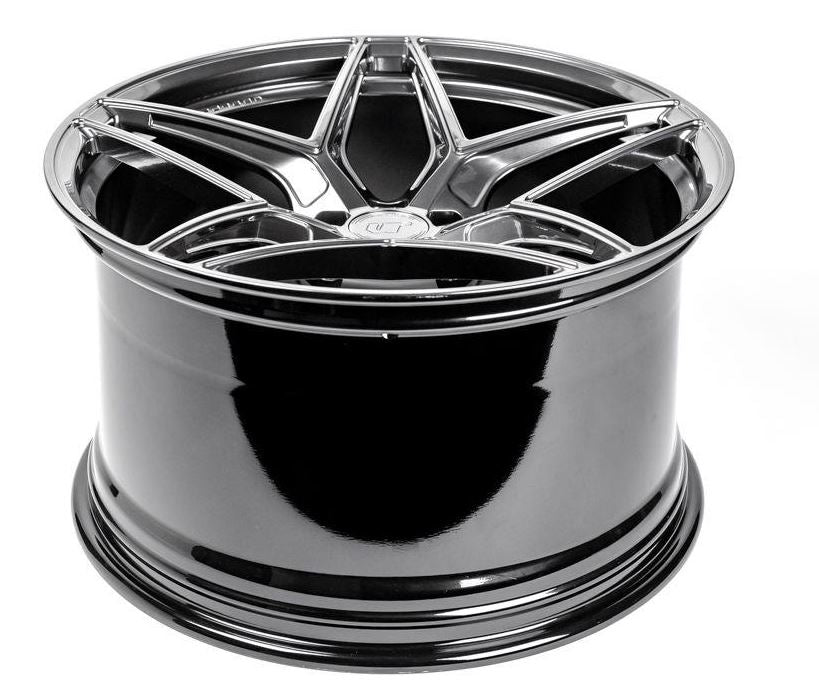 VR Forged D04 Wheel Package Audi R8 20x9.0 21x12 Hyper Black - FD Racing