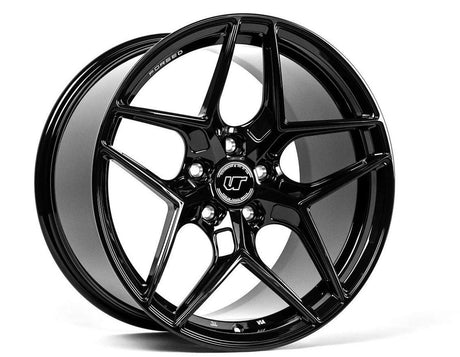 VR Forged D04 Wheel Package BMW M2 19x9.5 19x10.5 Gloss Black - FD Racing