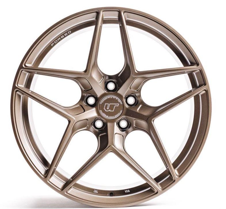 VR Forged D04 Wheel Package Audi R8 20x9.0 21x12 Satin Bronze - FD Racing