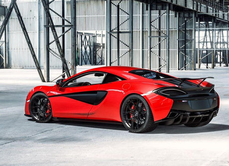 VR Forged D05 Wheel Package McLaren 12C | 650S | 570S | 600LT 20x8.5 21x12 Matte Black - FD Racing