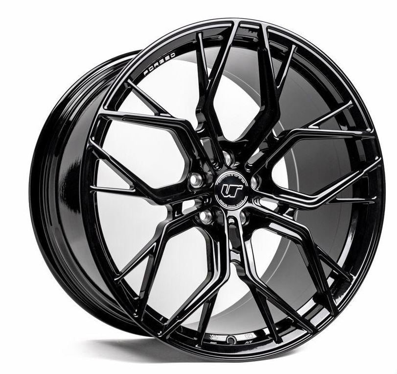 VR Forged D05 Wheel Package Audi A8 21x9.5 Squared Gloss Black - FD Racing