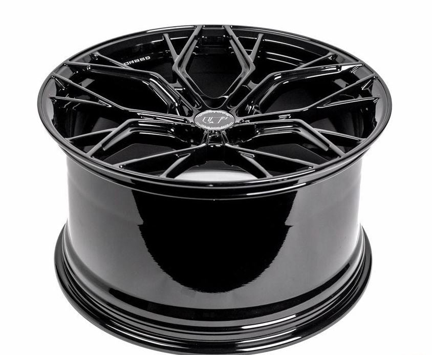 VR Forged D05 Wheel Package Audi A8 21x9.5 Squared Gloss Black - FD Racing