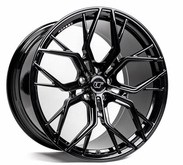 VR Forged D05 Wheel Package Audi A7 | S7 | RS7 21x10.5 Squared Gloss Black - FD Racing