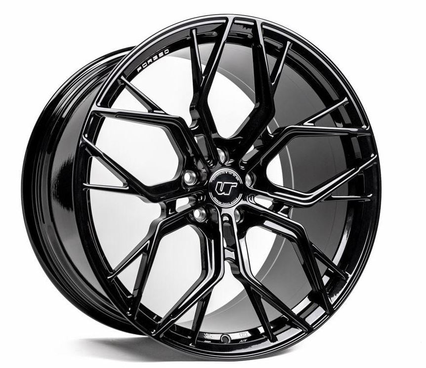 VR Forged D05 Wheel Package Audi SQ5 | SQ7 21x9.5 Squared Gloss Black - FD Racing