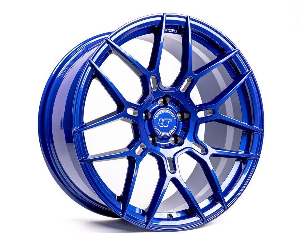 VR Forged D09 Wheel Package Nissan GT-R 20x10 20x12 Dark Blue - FD Racing