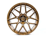 VR Forged D09 Wheel Package Nissan GT-R 20x10 20x12 Satin Bronze - FD Racing