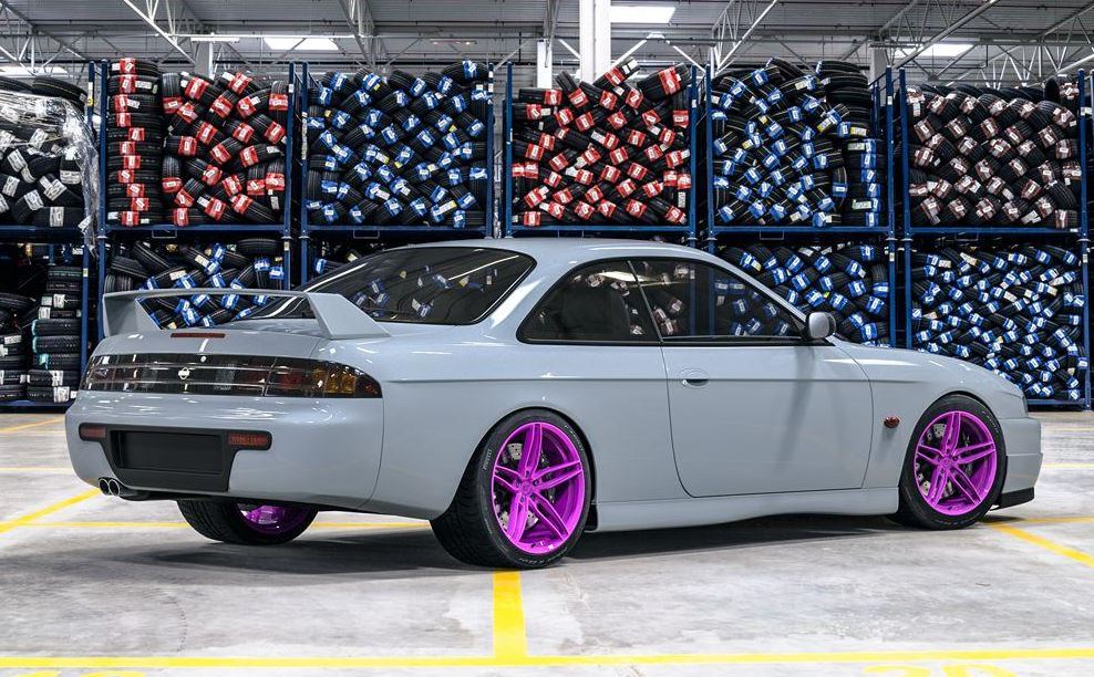 VR Forged D10 Wheel Package Nissan 240SX S13 S14 17x9 +22 | 18x9.5 +12 Drift Spec Fluorescent Pink - FD Racing