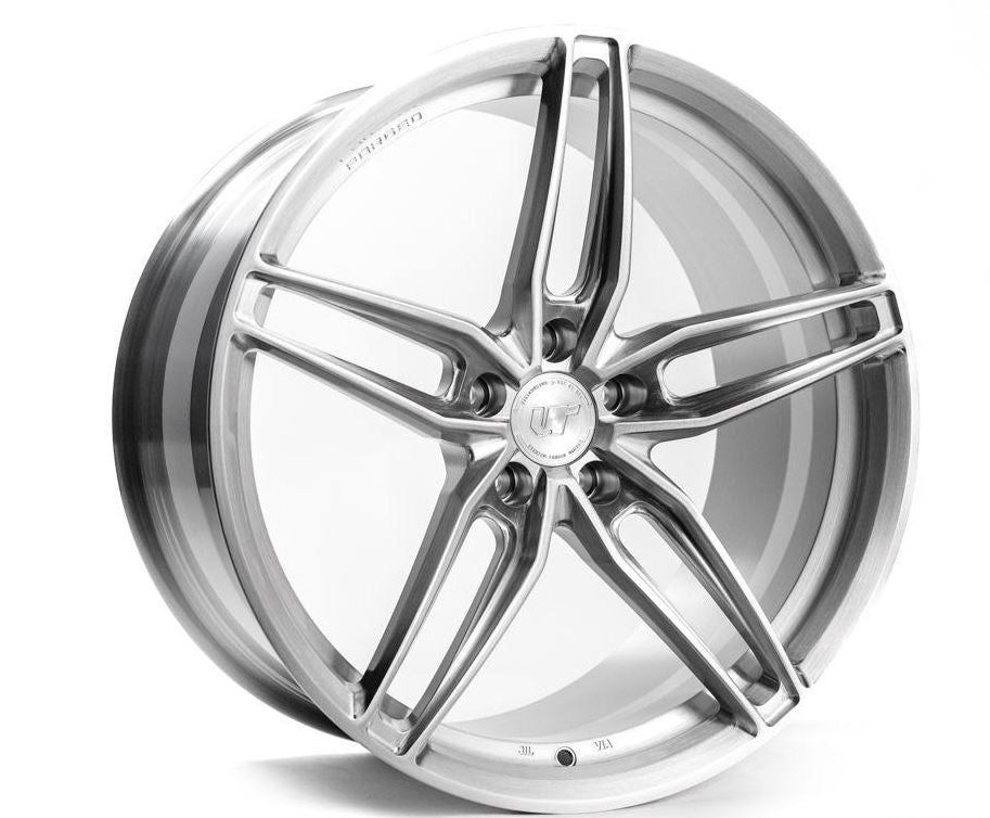 VR Forged D10 Wheel Package Porsche Taycan 22x10 22x11.5 Brushed - FD Racing