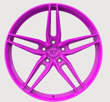 VR Forged D10 Wheel Package Nissan 240SX S13 S14 18x9.5 +22 | 18x10.5 +22 Drift Spec Fluorescent Pink - FD Racing