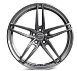 VR Forged D10 Wheel Package Porsche Taycan 22x10 22x11.5 Gunmetal - FD Racing