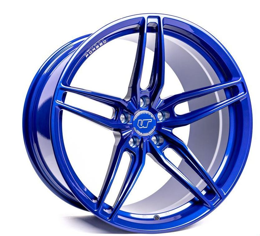 VR Forged D10 Wheel Package Nissan GT-R 20x10 20x12 Dark Blue - FD Racing