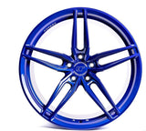 VR Forged D10 Wheel Package Nissan GT-R 20x10 20x12 Dark Blue - FD Racing