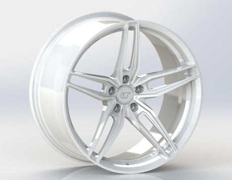 VR Forged D10 Wheel Package Nissan GT-R 20x10 20x12 Gloss White - FD Racing