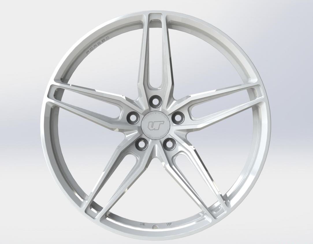 VR Forged D10 Wheel Package Nissan GT-R 20x10 20x12 Gloss White - FD Racing