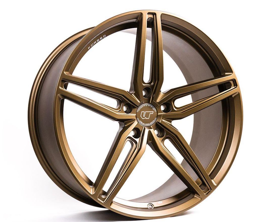 VR Forged D10 Wheel Package Nissan GT-R 20x10 20x12 Satin Bronze - FD Racing