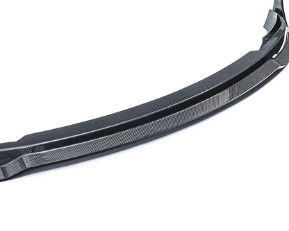 VR Aero Gloss Carbon Fiber Front Lip Spoiler Tesla Model 3 2018+