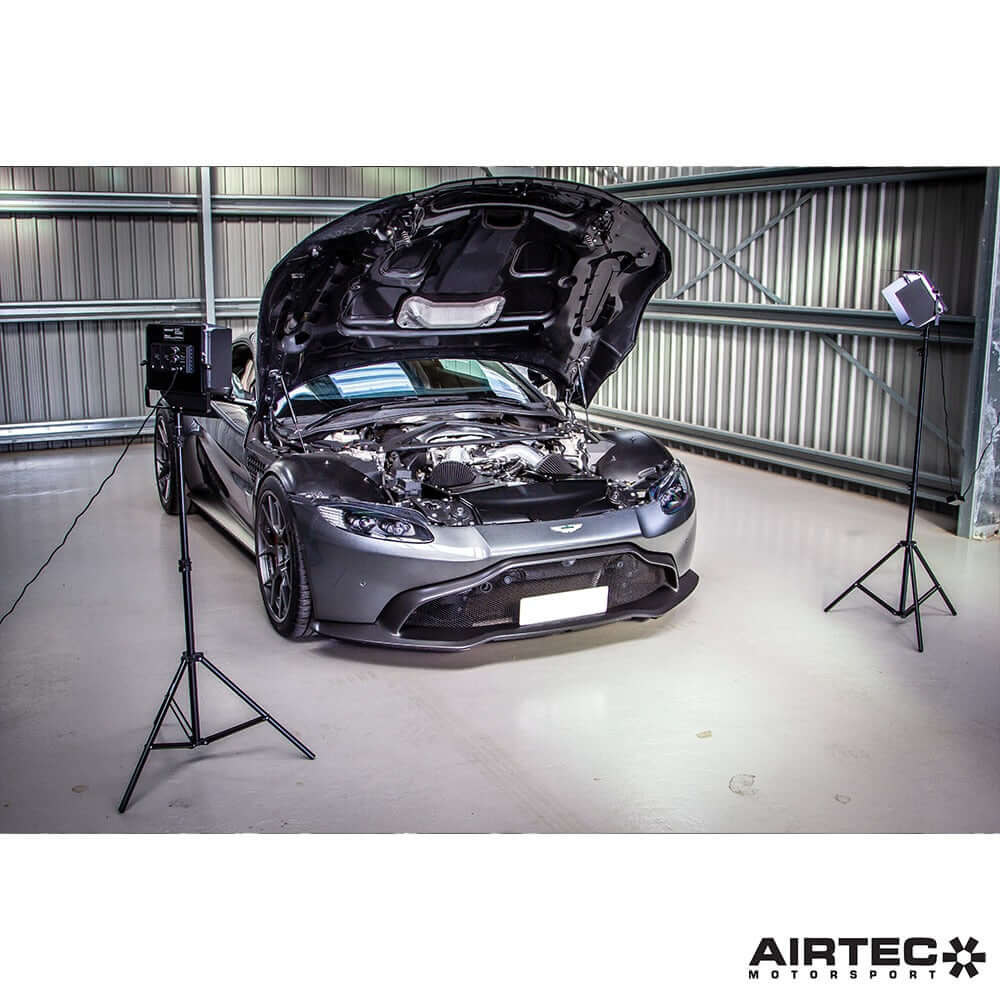 AIRTEC Motorsport Induction Kit for Aston Martin Vantage V8 - Black Intake Pipes - FD Racing