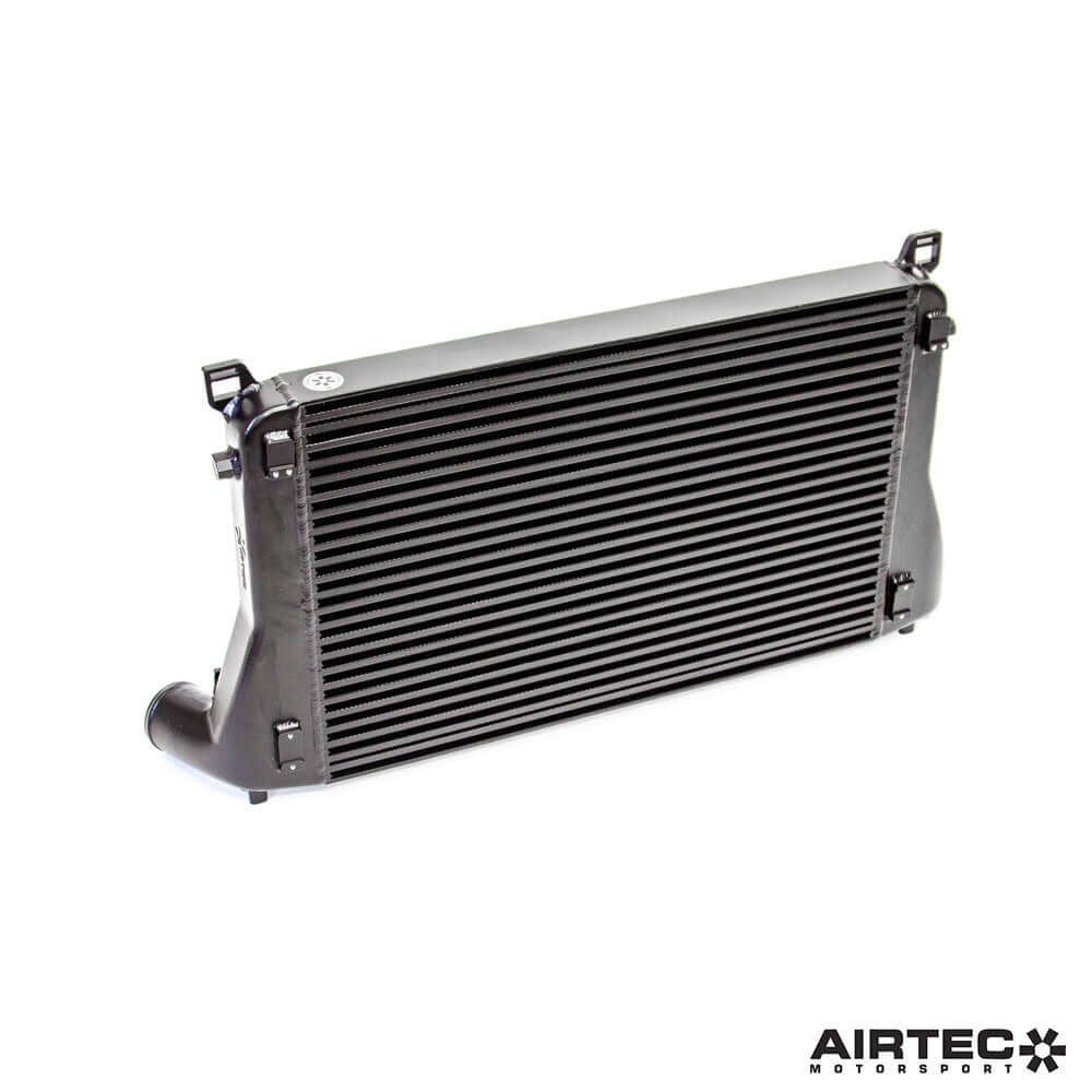Full set components of the AIRTEC Motorsport Intercooler Upgrade showcasing all inclusions