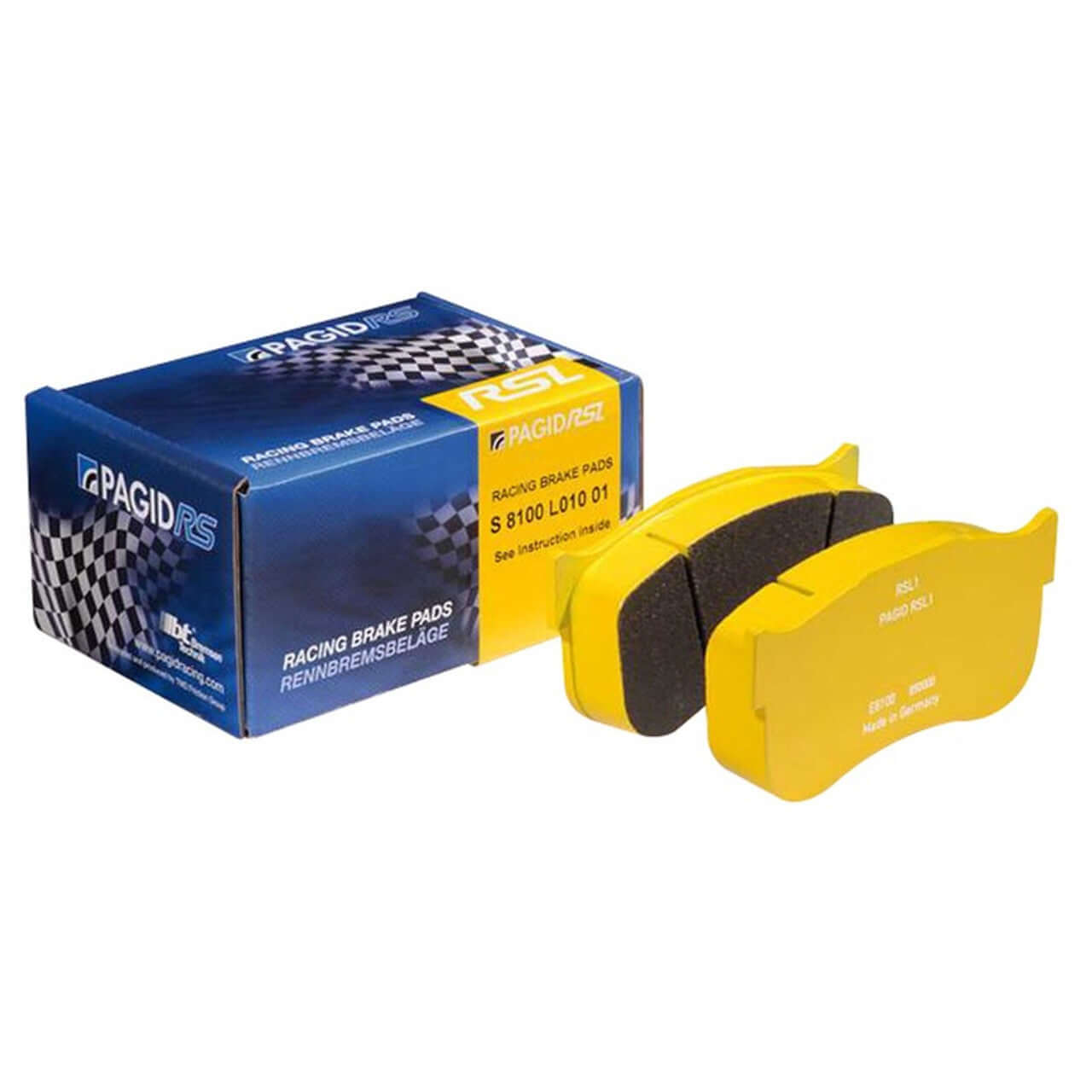 Pagid racing brake pads - RSL19 | Porsche Cayman/Boxster/996/997