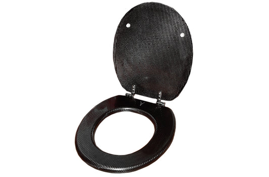 Carbon Fibre Toilet Seat - Universal Fit