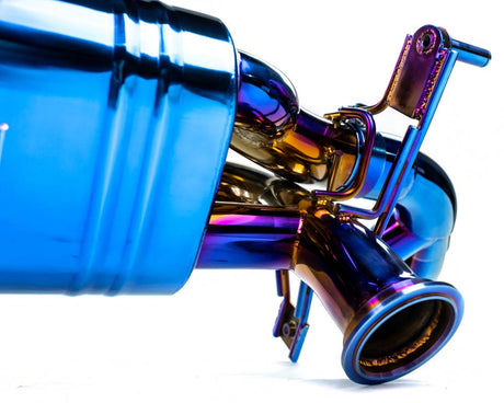 VR Performance Audi R8 2020+ Blue Titanium Exhaust System