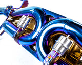 VR Performance Audi R8 2020+ Blue Titanium Exhaust System