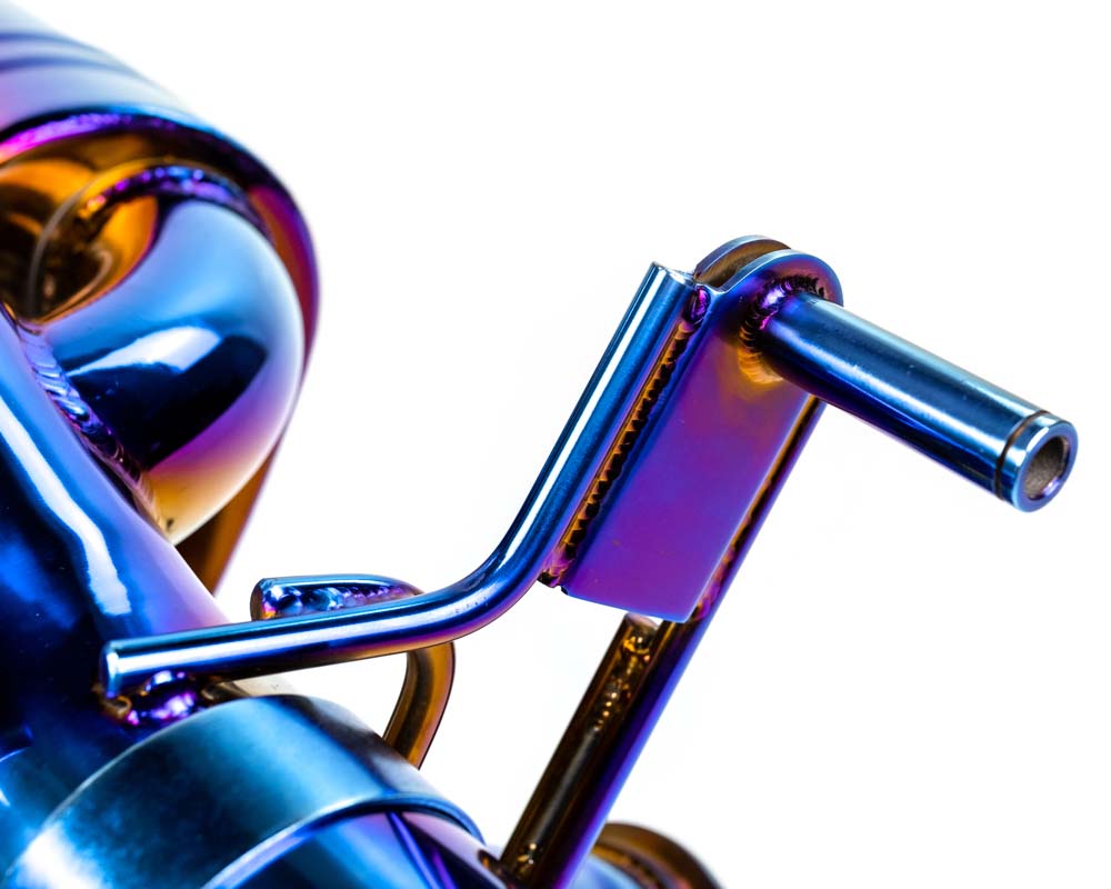 VR Performance Audi R8 2020+ Blue Titanium Exhaust System