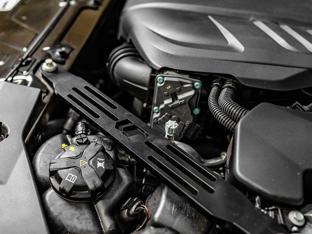 VR Performance Cross Strut Braces Black Billet Aluminum Toyota Supra A90 A91