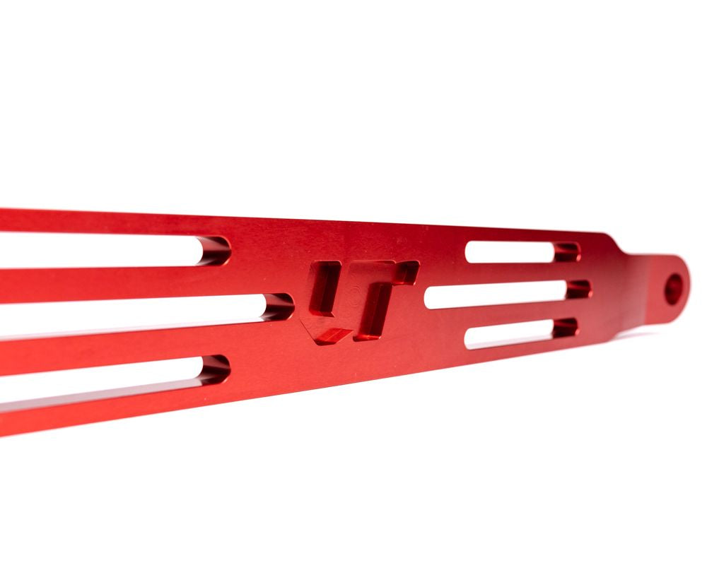 VR Performance Cross Strut Braces Red Billet Aluminum Toyota Supra A90 A91 - FD Racing