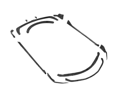 VR Aero Forged Carbon Fiber Aero Kit Toyota A90 Supra 2020+