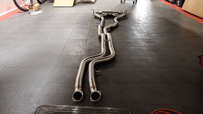 VR Performance Stainless Valvetronic Exhaust System with Carbon Tips BMW M3 | M4 F8x 2015-2020