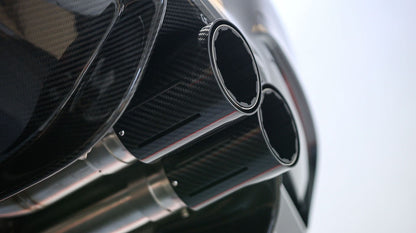 VR Performance Stainless Valvetronic Exhaust System with Carbon Tips BMW M3 | M4 F8x 2015-2020