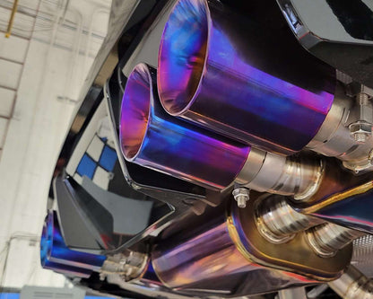 VR Performance BMW M3 | M4 G8x Titanium Valvetronic Catback Exhaust With 102mm Tips