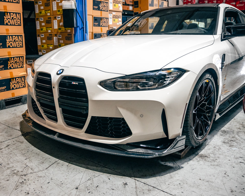 VR Aero Carbon Fiber Front Lip Spoiler BMW M3 G80 | BMW M4 G82
