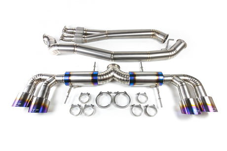 VR Performance Nissan R35 GTR Titanium 102mm Exhaust System - FD Racing