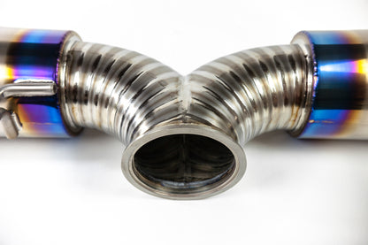 VR Performance Nissan R35 GTR Titanium 102mm Exhaust System