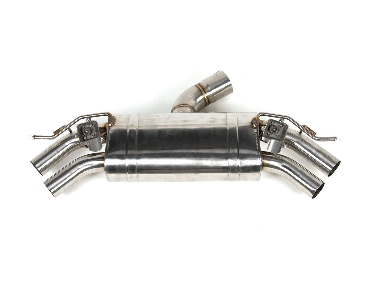 VR Performance Audi RS3 8V Stainless Valvetronic Exhaust System with Carbon Tips - FD Racing